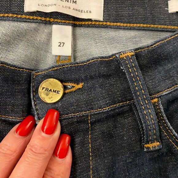 Frame high skinny jeans, size 27 - Picture 3 of 8